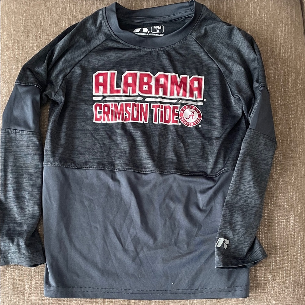 Russell Athletic Kids Alabama Crimson Tide Long Sleeve Tech Tee Youth Med (8)